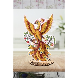 Kit broderie support rigide paon ou oiseau