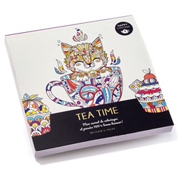 Happy coloriages Tea time