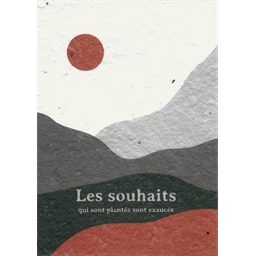 Cartes à planter : divers messages