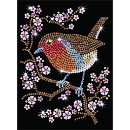 Kit sequins Rouge-gorge