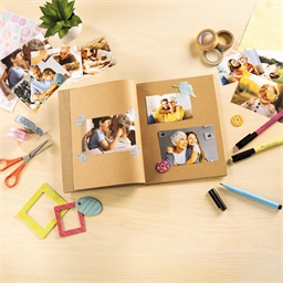 Kit album photos carton, 10 feuilles