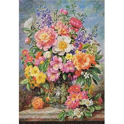 Puzzle 1000 pièces Bouquet coloré