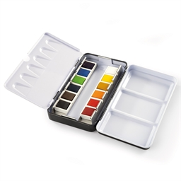 Set aquarelle de 12 couleurs