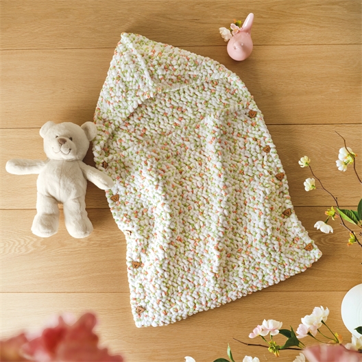 Modèle crochet Funny Bloom nid d'ange n°2