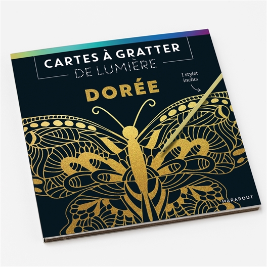 Cartes à gratter Lumière dorée
