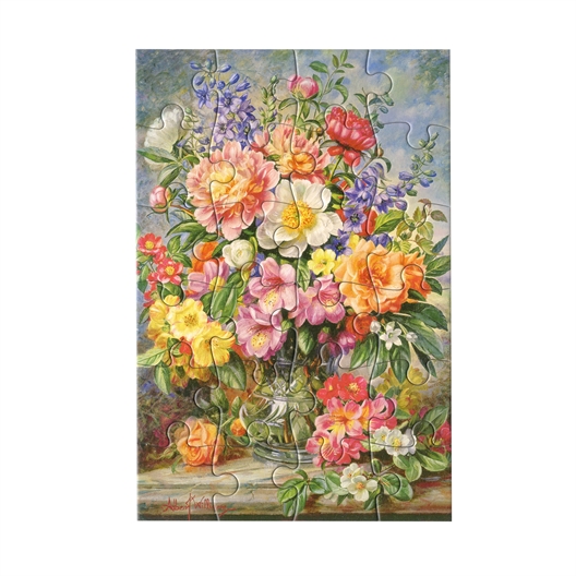 Puzzle carte postale 24 pièces Bouquet d'été