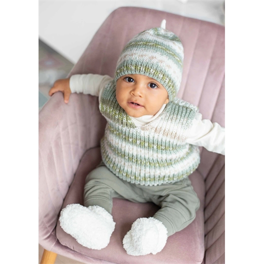 Baby Color pull + bonnet bébé n°2