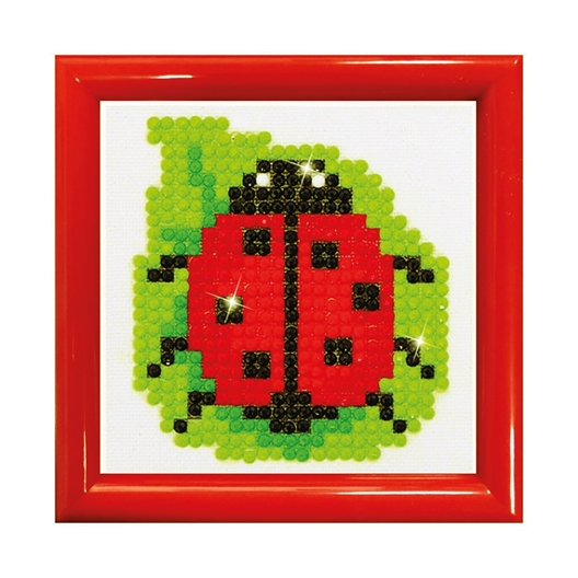 Kit broderie diamant Coccinelle