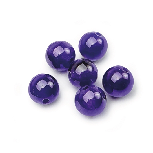 Set de 6 perles pierres naturelles