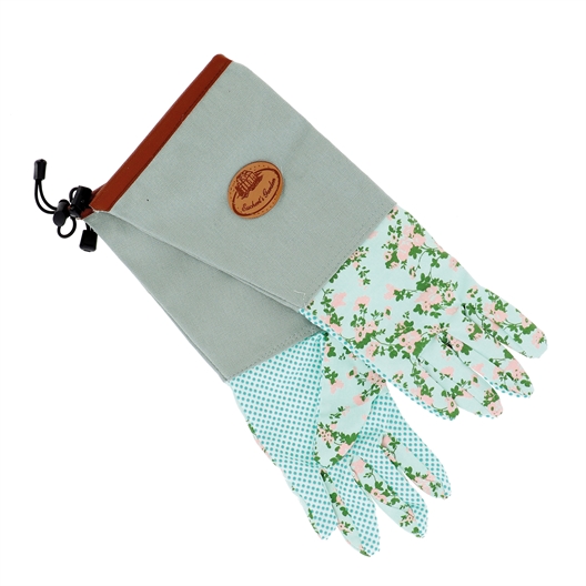 Gants de jardinage fleuris