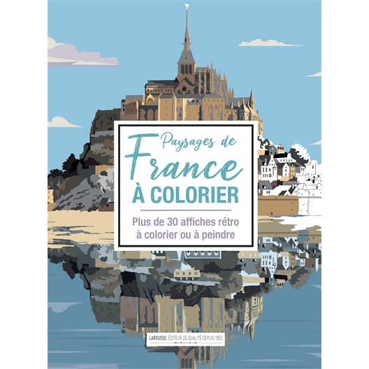 Paysages de France à colorier