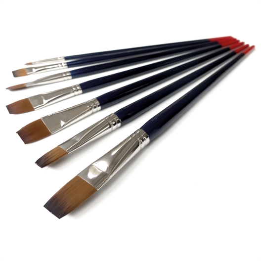 Set de 15 pinceaux et brosses