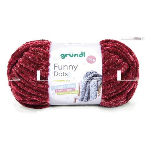 Fil Funny Dots : divers coloris