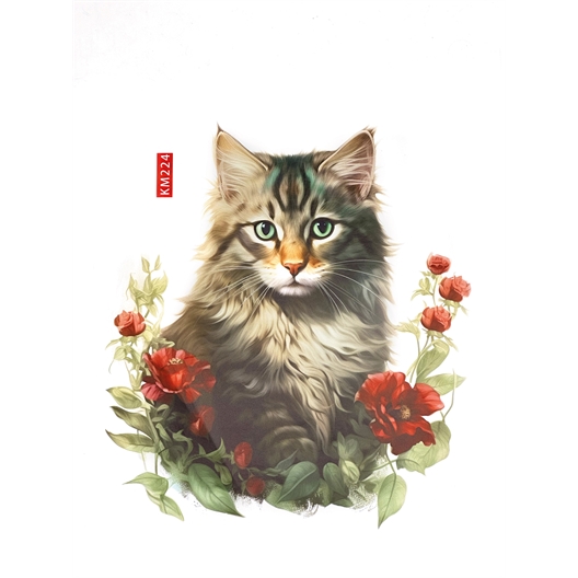 Stickers Chat bouquet