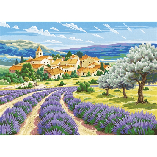 Peinture par numéros Lavande provençale