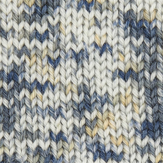 Fil Baby Mérino Print Bleu vanille