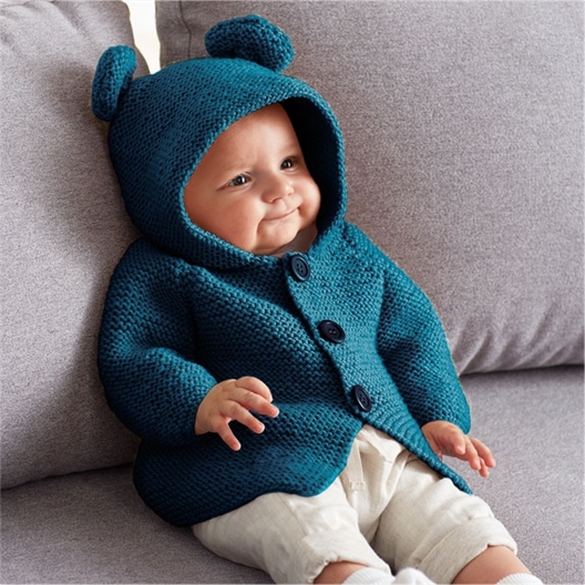 Modèle tricot Merino veste n°4