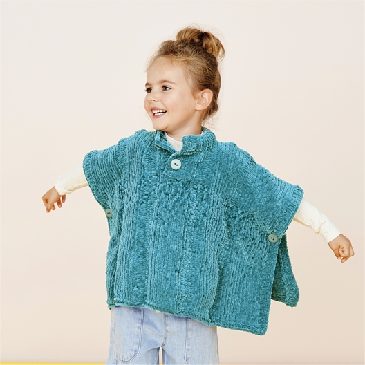 Pingo Chenille poncho enfant n°2