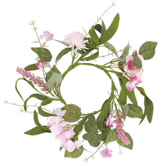 Couronne de fleurs mix