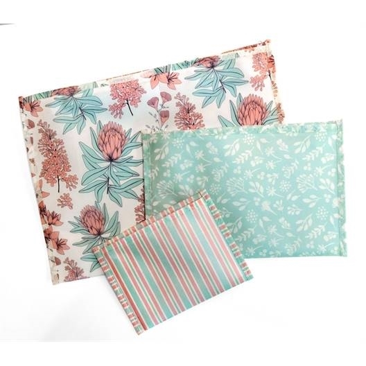 Lot de 3 pochettes assorties