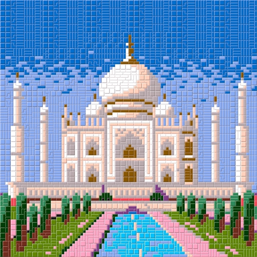 Mosaïc Art XL : Taj Mahal