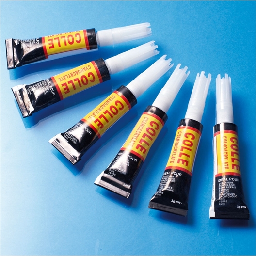 6 tubes de colle