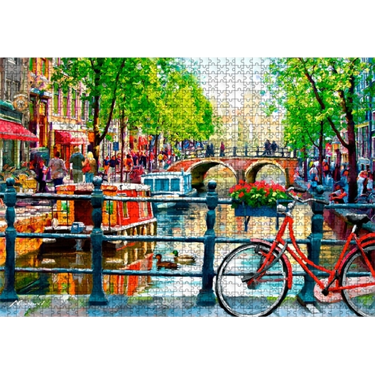 Puzzle 1000 pièces Amsterdam