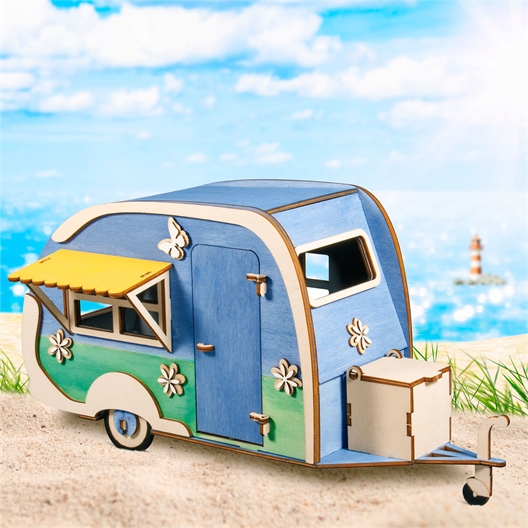 Kit puzzle 3D Caravane