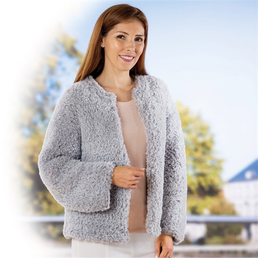 Modèle tricot Louve veste n°3