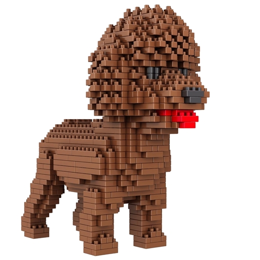 Puzzle 3D chien de compagnie Caniche