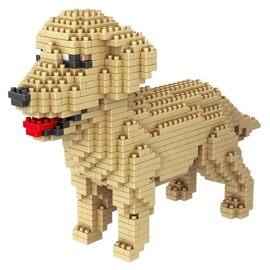 Puzzle 3D chien de compagnie Labrador