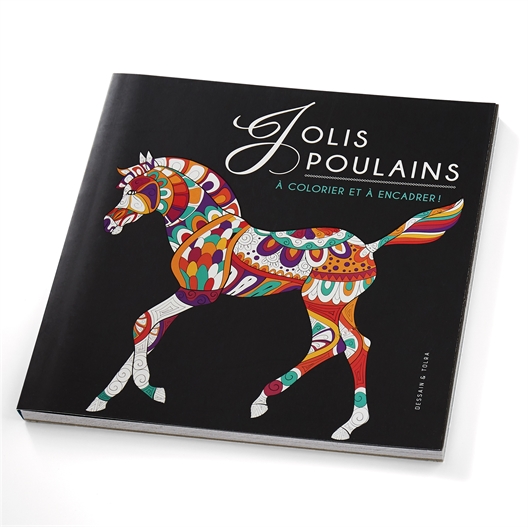 Coloriages Jolis poulains