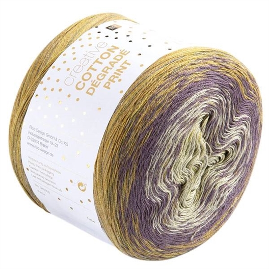 Fil creative cotton dégradé : divers coloris