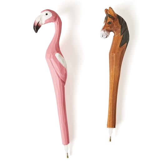 Stylet perles à coller Flamant rose ou Cheval