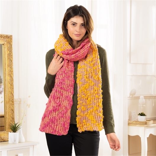 Fiche explicative Alpaca Vibes écharpe n°1