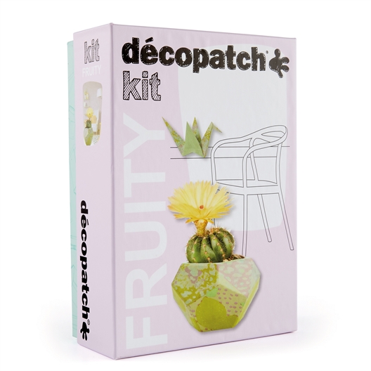 Kit Décopatch® Vase et origami