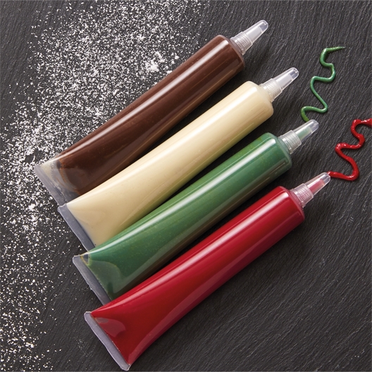 4 stylos parfum chocolat