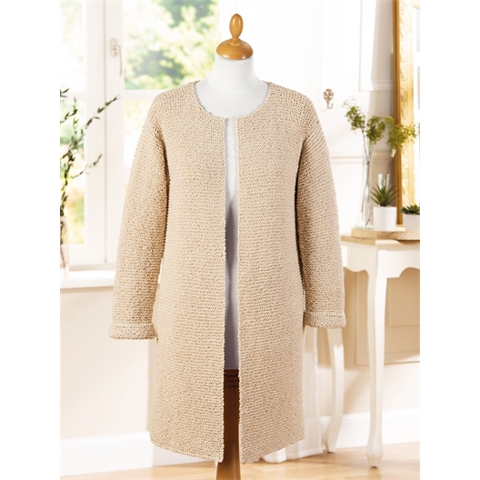 Fil linen swell aran écru