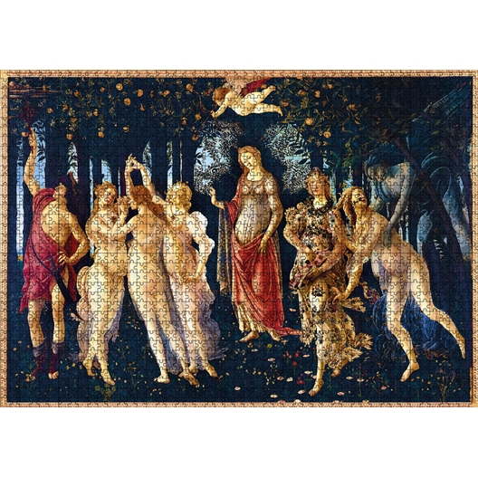 Puzzle 1000 pièces Botticelli - Le printemps