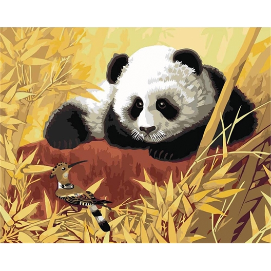 Peinture par numéros Panda