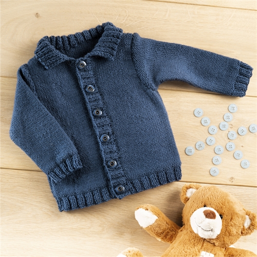 Modèle tricot Merino gilet n°16