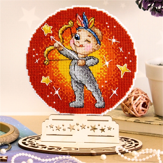 Kit broderie support rigide signe du zodiaque