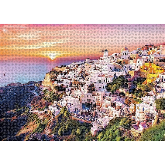 Puzzle 1000 pièces Santorin