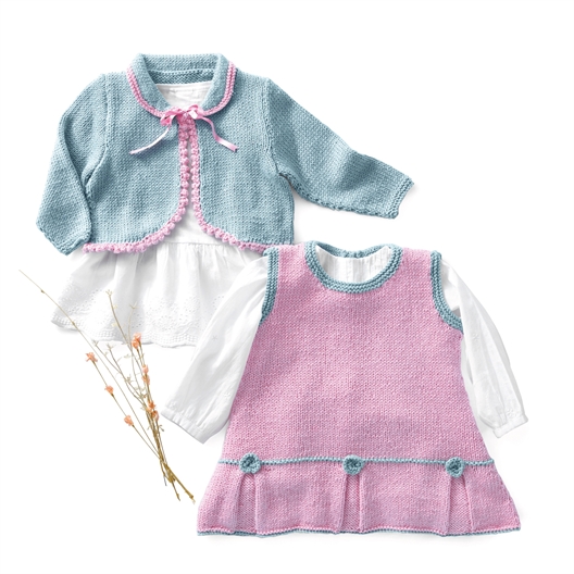 Modèle tricot Angel robe n°1