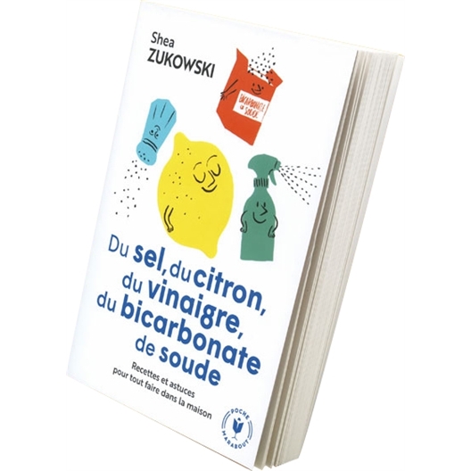 Livre du sel, citron, vinaigre, bicarbonate