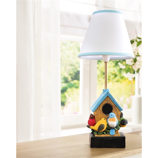 Lampe cabane oiseaux