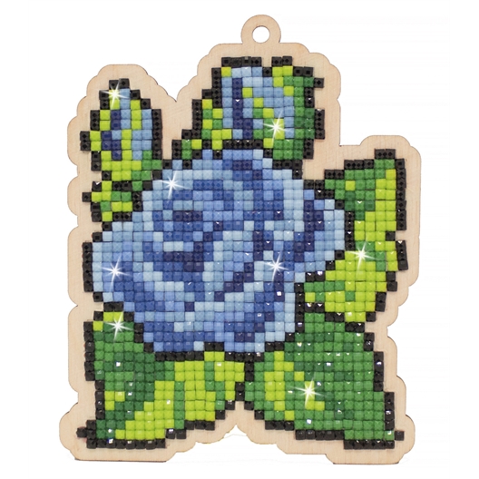 Kit déco florale à diamanter