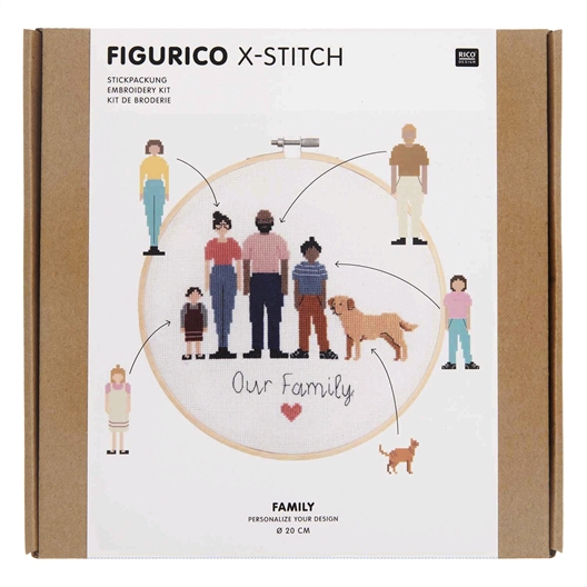 Kit de broderie Figurico