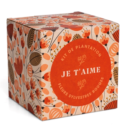 Kit à planter dîtes-le avec des fleurs : divers messages