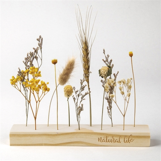 Kit liteau fleurs séchées